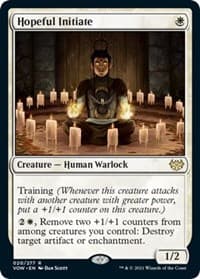 Hopeful Initiate - Innistrad: Crimson Vow - Magic: The Gathering card