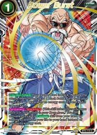 Power Burst (Gold Stamped) - Mythic Booster - Dragon Ball Super: Masters card