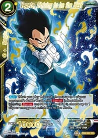 Vegeta, Striving to be the Best (Gold Stamped) - Mythic Booster - Dragon Ball Super: Masters card