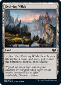 Evolving Wilds - Innistrad: Crimson Vow - Magic: The Gathering card