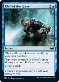 Chill of the Grave - Innistrad: Crimson Vow - Magic: The Gathering card