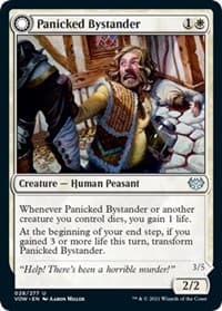 Panicked Bystander - Innistrad: Crimson Vow - Magic: The Gathering card