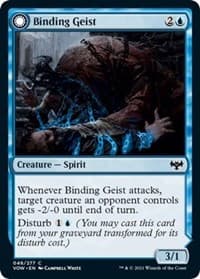 Binding Geist - Innistrad: Crimson Vow - Magic: The Gathering card