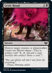 Grisly Ritual - Innistrad: Crimson Vow - Magic: The Gathering card