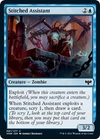 Stitched Assistant - Innistrad: Crimson Vow - Magic: The Gathering card