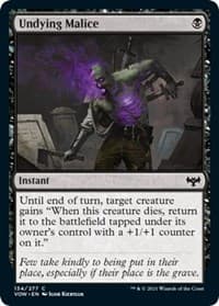 Undying Malice - Innistrad: Crimson Vow - Magic: The Gathering card