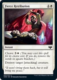 Fierce Retribution - Innistrad: Crimson Vow - Magic: The Gathering card