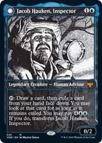 Jacob Hauken, Inspector (Showcase) - Innistrad: Crimson Vow - Magic: The Gathering card