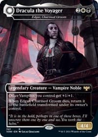 Dracula the Voyager - Edgar, Charmed Groom - Innistrad: Crimson Vow - Magic: The Gathering card