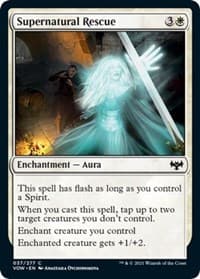Supernatural Rescue - Innistrad: Crimson Vow - Magic: The Gathering card