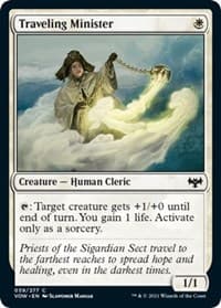 Traveling Minister - Innistrad: Crimson Vow - Magic: The Gathering card