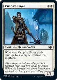 Vampire Slayer - Innistrad: Crimson Vow - Magic: The Gathering card