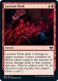 Lacerate Flesh - Innistrad: Crimson Vow - Magic: The Gathering card