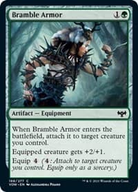 Bramble Armor - Innistrad: Crimson Vow - Magic: The Gathering card