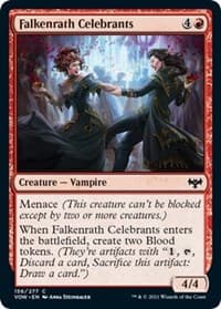 Falkenrath Celebrants - Innistrad: Crimson Vow - Magic: The Gathering card