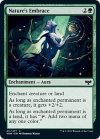 Nature's Embrace - Innistrad: Crimson Vow - Magic: The Gathering card