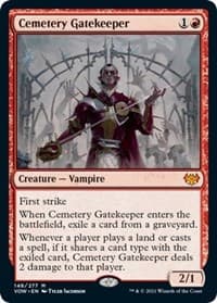 Cemetery Gatekeeper - Innistrad: Crimson Vow - Magic: The Gathering card