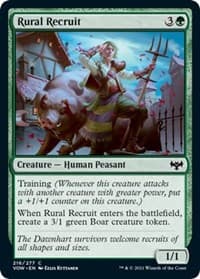 Rural Recruit - Innistrad: Crimson Vow - Magic: The Gathering card