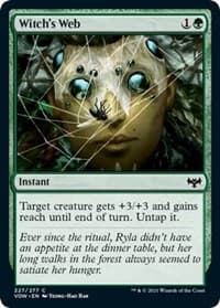 Witch's Web - Innistrad: Crimson Vow - Magic: The Gathering card