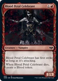 Blood Petal Celebrant (Showcase) - Innistrad: Crimson Vow - Magic: The Gathering card