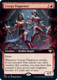Creepy Puppeteer (Extended Art) - Innistrad: Crimson Vow - Magic: The Gathering card