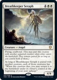 Breathkeeper Seraph - Commander: Innistrad: Crimson Vow - Magic: The Gathering card