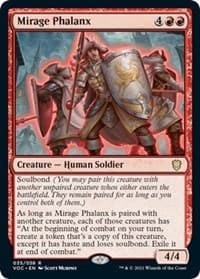 Mirage Phalanx - Commander: Innistrad: Crimson Vow - Magic: The Gathering card
