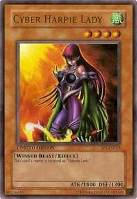 Cyber Harpie Lady - Sneak Preview Series 1 - YuGiOh card
