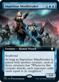 Imperious Mindbreaker (Extended Art) - Commander: Innistrad: Crimson Vow - Magic: The Gathering card