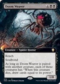 Doom Weaver (Extended Art) - Commander: Innistrad: Crimson Vow - Magic: The Gathering card