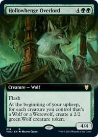 Hollowhenge Overlord (Extended Art) - Commander: Innistrad: Crimson Vow - Magic: The Gathering card