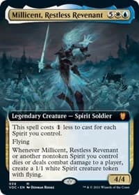 Millicent, Restless Revenant (Extended Art) - Commander: Innistrad: Crimson Vow - Magic: The Gathering card
