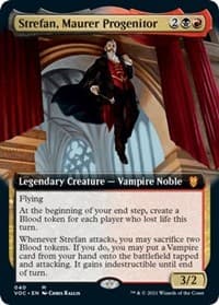 Strefan, Maurer Progenitor (Extended Art) - Commander: Innistrad: Crimson Vow - Magic: The Gathering card