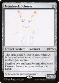 Metalwork Colossus (378) - Secret Lair Drop Series - Magic: The Gathering card