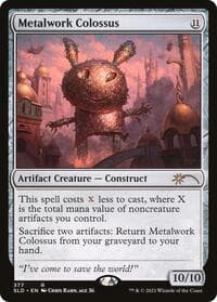 Metalwork Colossus (377) - Secret Lair Drop Series - Magic: The Gathering card