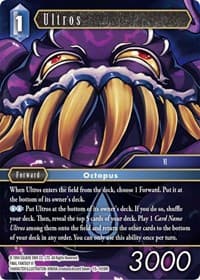 Ultros - Crystal Dominion - Final Fantasy TCG card