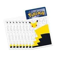 Pokemon TCG: Celebrations Pokemon Center Exclusive Elite Trainer Box Card Sleeves - Pokémon 25 Logo (65 Pack) - Pokemon International Card Sleeves - Card Sleeves card