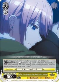The Two Alone in the Shed, Ichika Nakano - The Quintessential Quintuplets - Weiss Schwarz card
