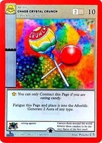Chaos Crystal Crunch (First Edition) - Holiday Promos - MetaZoo card