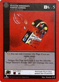 Headless Horseman's Pumpkin Gummies (First Edition) - Holiday Promos - MetaZoo card