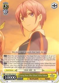 Going Home After School, Ichika Nakano - The Quintessential Quintuplets - Weiss Schwarz card