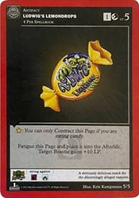 Ludwig's Lemondrops (First Edition) - Holiday Promos - MetaZoo card