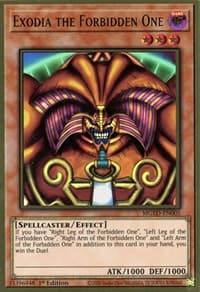 Exodia the Forbidden One - Maximum Gold: El Dorado - YuGiOh card