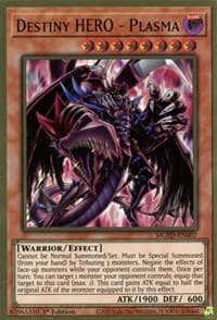 Destiny HERO - Plasma - Maximum Gold: El Dorado - YuGiOh card