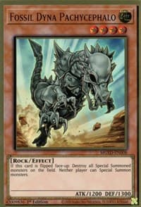 Fossil Dyna Pachycephalo - Maximum Gold: El Dorado - YuGiOh card