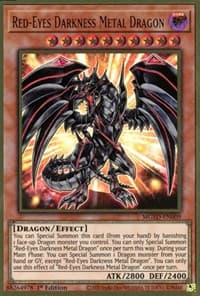 Red-Eyes Darkness Metal Dragon - Maximum Gold: El Dorado - YuGiOh card