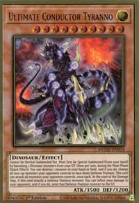 Ultimate Conductor Tyranno - Maximum Gold: El Dorado - YuGiOh card