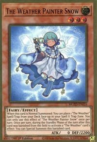 The Weather Painter Snow - Maximum Gold: El Dorado - YuGiOh card