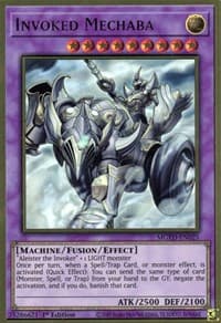 Invoked Mechaba - Maximum Gold: El Dorado - YuGiOh card
