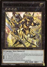 Primathmech Alembertian - Maximum Gold: El Dorado - YuGiOh card
